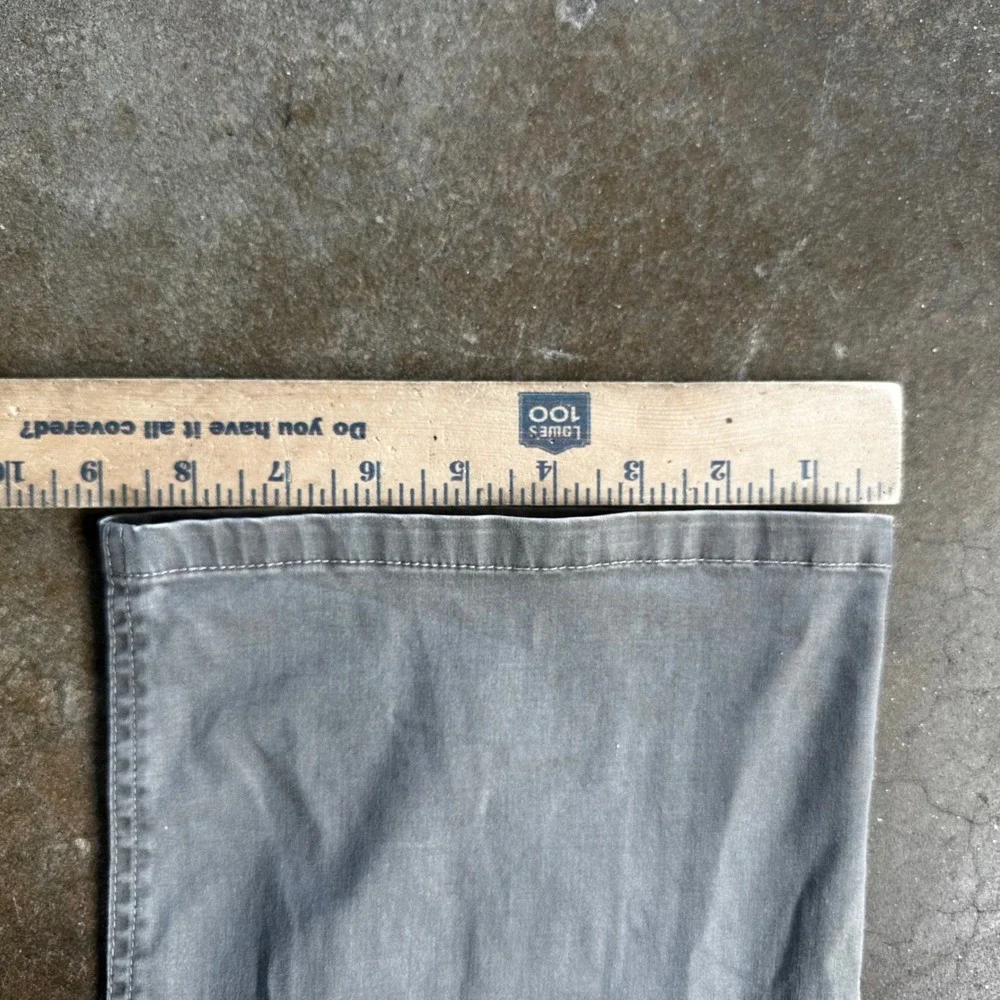 Kuhl Slackr Pants Mens 34x30 Gray Good Articulated Knee Wundura Fabric Hiking
